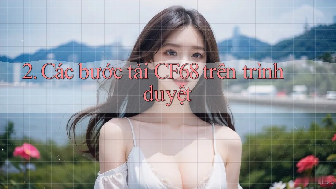 2. Các bước tải CF68 trên trình duyệt 2. Các bước tải CF68 trên trình duyệt