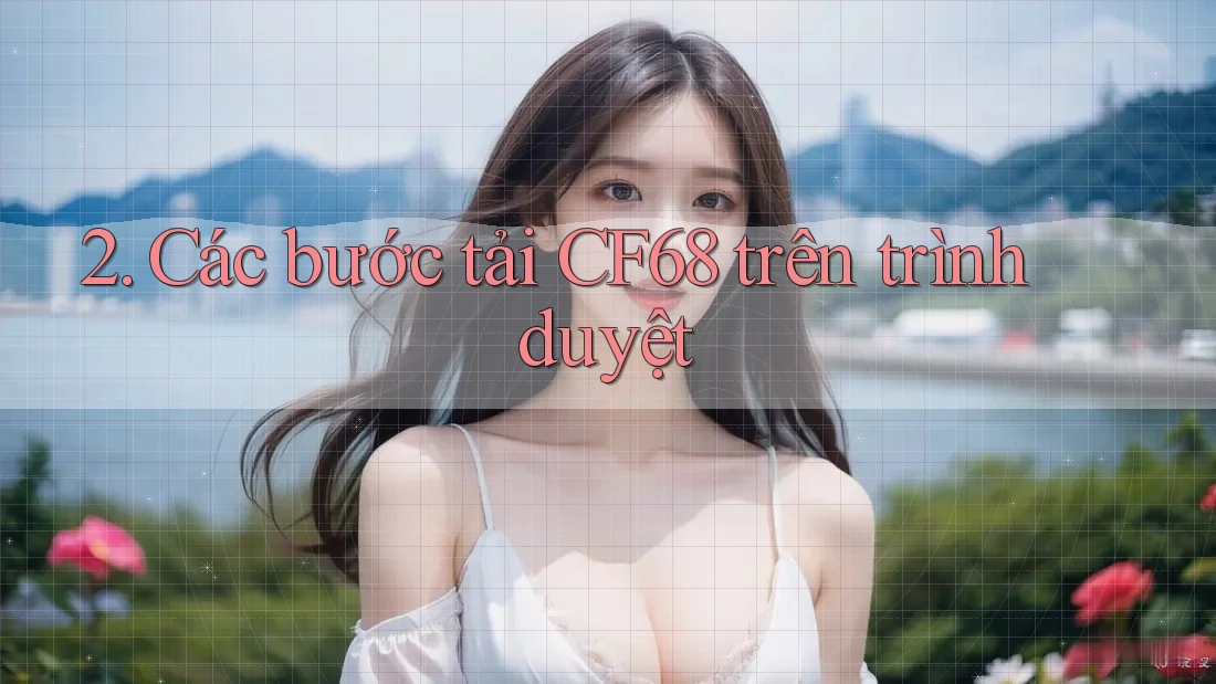 2. Các bước tải CF68 trên trình duyệt 2. Các bước tải CF68 trên trình duyệt
