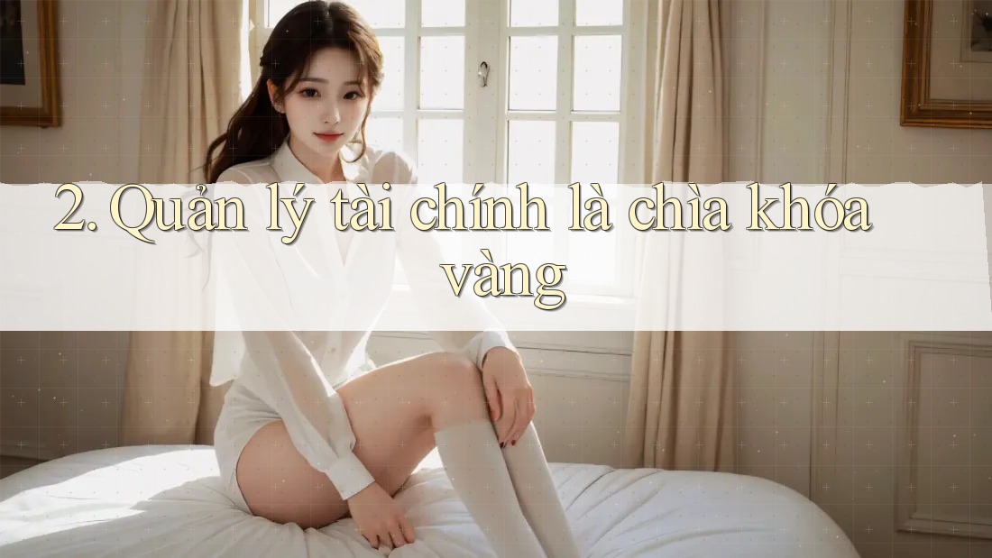 2. Quản lý tài chính là chìa khóa vàng 2. Quản lý tài chính là chìa khóa vàng