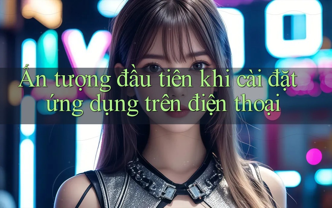 Ấn tượng đầu tiên khi cài đặt ứng dụng trên điện thoại Ấn tượng đầu tiên khi cài đặt ứng dụng trên điện thoại