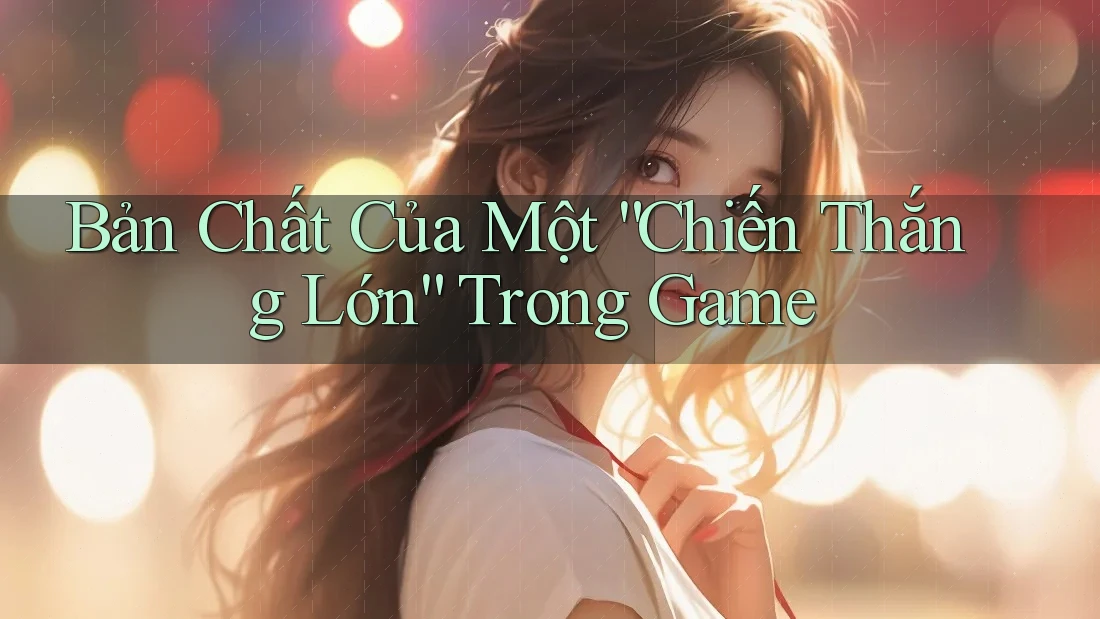 Bản Chất Của Một “Chiến Thắng Lớn” Trong Game Bản Chất Của Một “Chiến Thắng Lớn” Trong Game