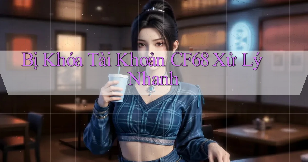 bị khóa tài khoản cf68 xử lý nhanh
