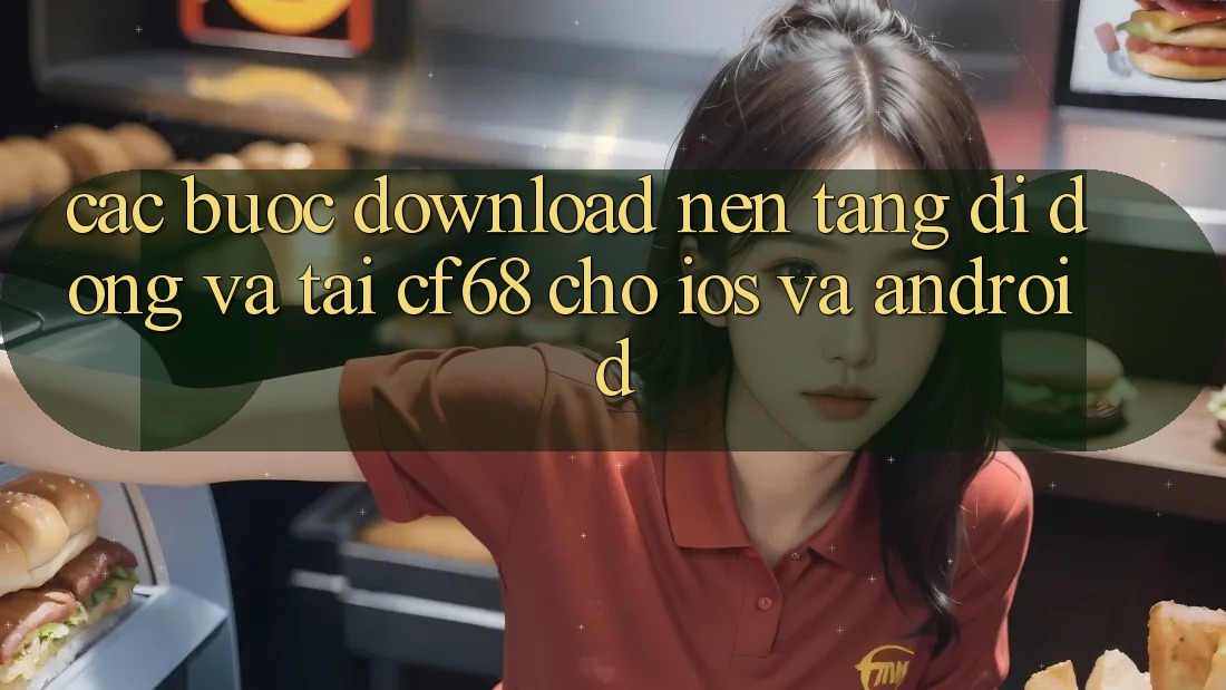 Các bước Download Nền tảng di động Và Tải cf68 Cho iOS và Android Các bước Download Nền tảng di động Và Tải cf68 Cho iOS và Android