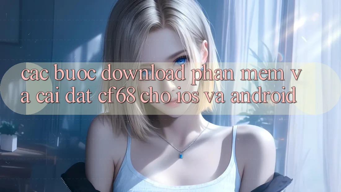 Các bước Download Phần mềm Và Cài Đặt cf68 Cho iOS và Android