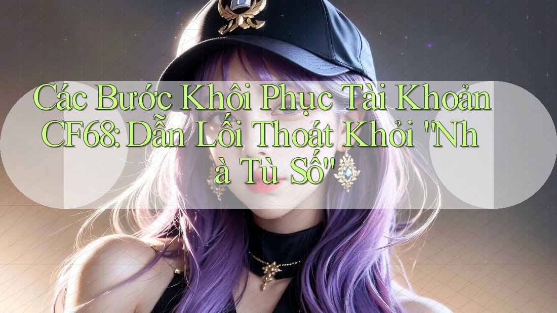 Các Bước Khôi Phục Tài Khoản CF68: Dẫn Lối Thoát Khỏi “Nhà Tù Số”
