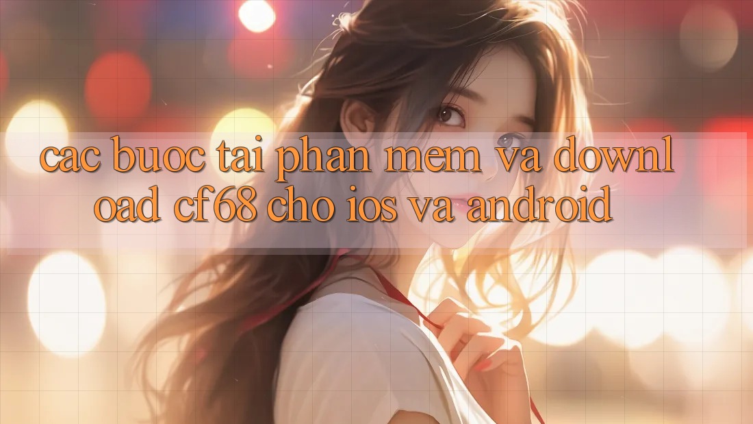 Các bước Tải Phần mềm Và Download cf68 Cho iOS và Android Các bước Tải Phần mềm Và Download cf68 Cho iOS và Android