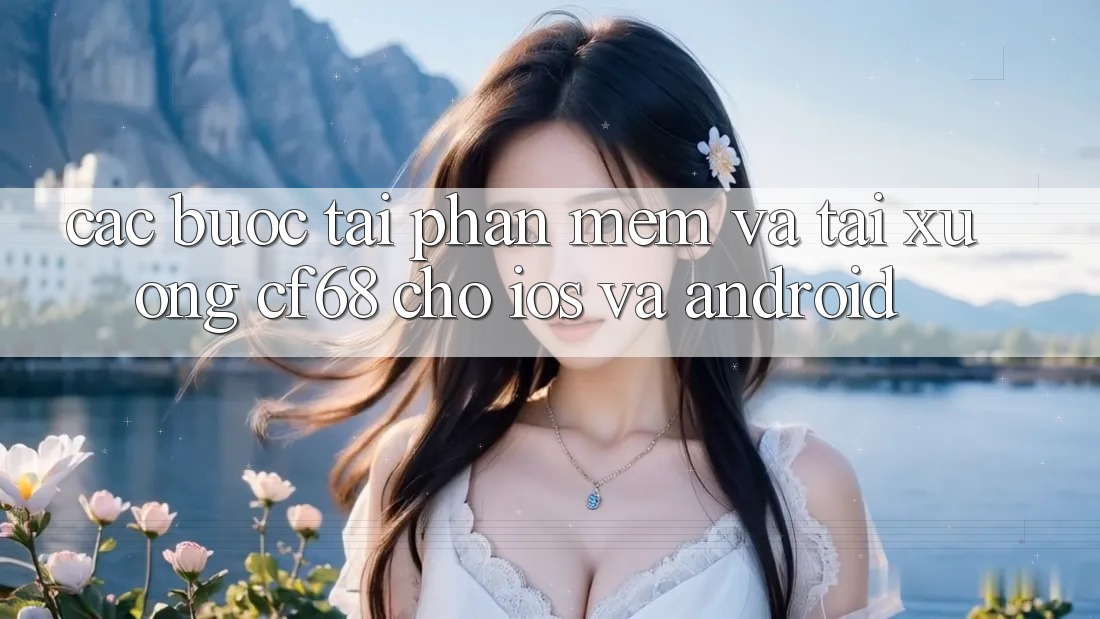 Các bước Tải Phần mềm Và Tải xuống cf68 Cho iOS và Android