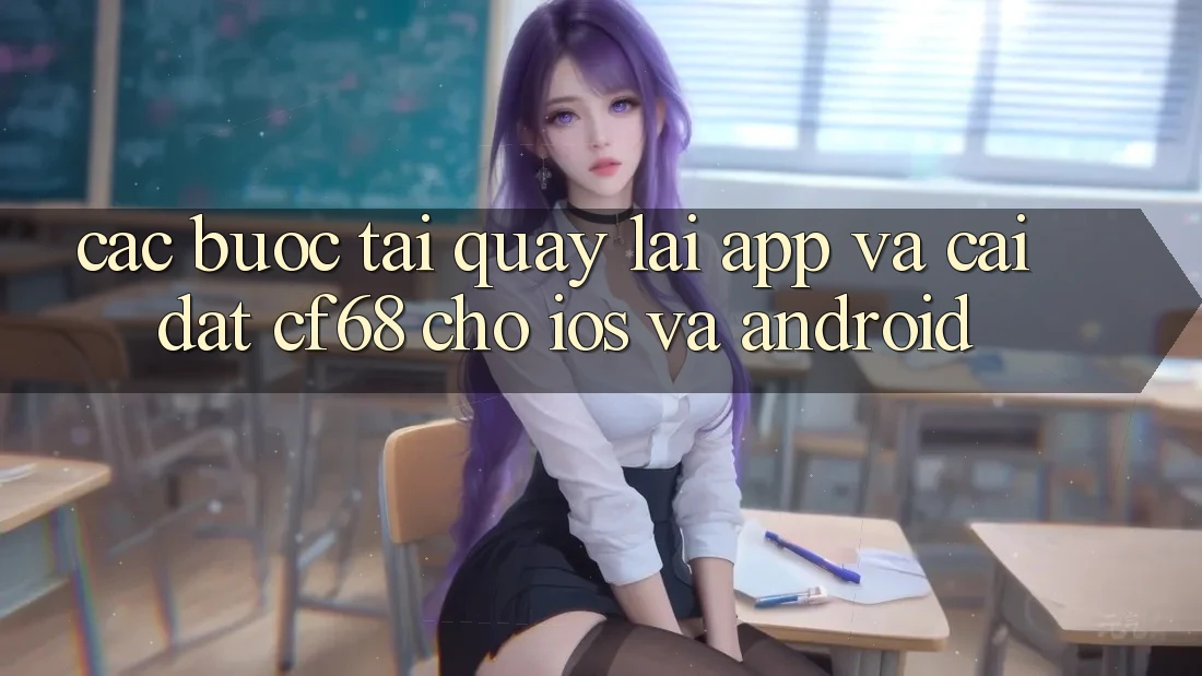Các bước Tải quay lại App Và Cài Đặt cf68 Cho iOS và Android