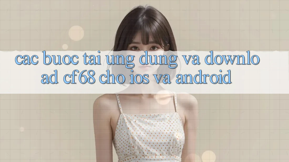 Các bước Tải Ứng dụng Và Download cf68 Cho iOS và Android Các bước Tải Ứng dụng Và Download cf68 Cho iOS và Android