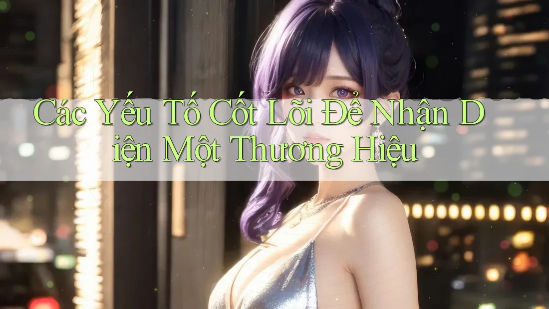 Các Yếu Tố Cốt Lõi Để Nhận Diện Một Thương Hiệu