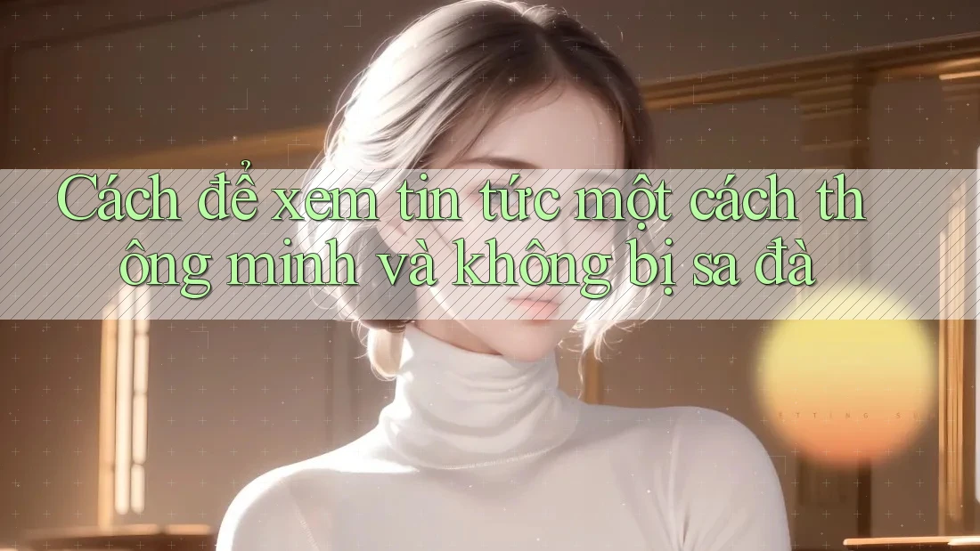 Cách để xem tin tức một cách thông minh và không bị sa đà