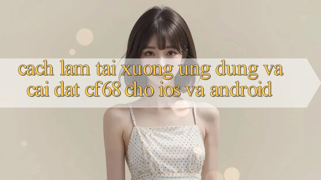Cách làm Tải xuống Ứng dụng Và Cài Đặt cf68 Cho iOS và Android Cách làm Tải xuống Ứng dụng Và Cài Đặt cf68 Cho iOS và Android