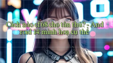 Cách nào cf68 cho tân thủ   Android 14 minh hoạ cụ thể