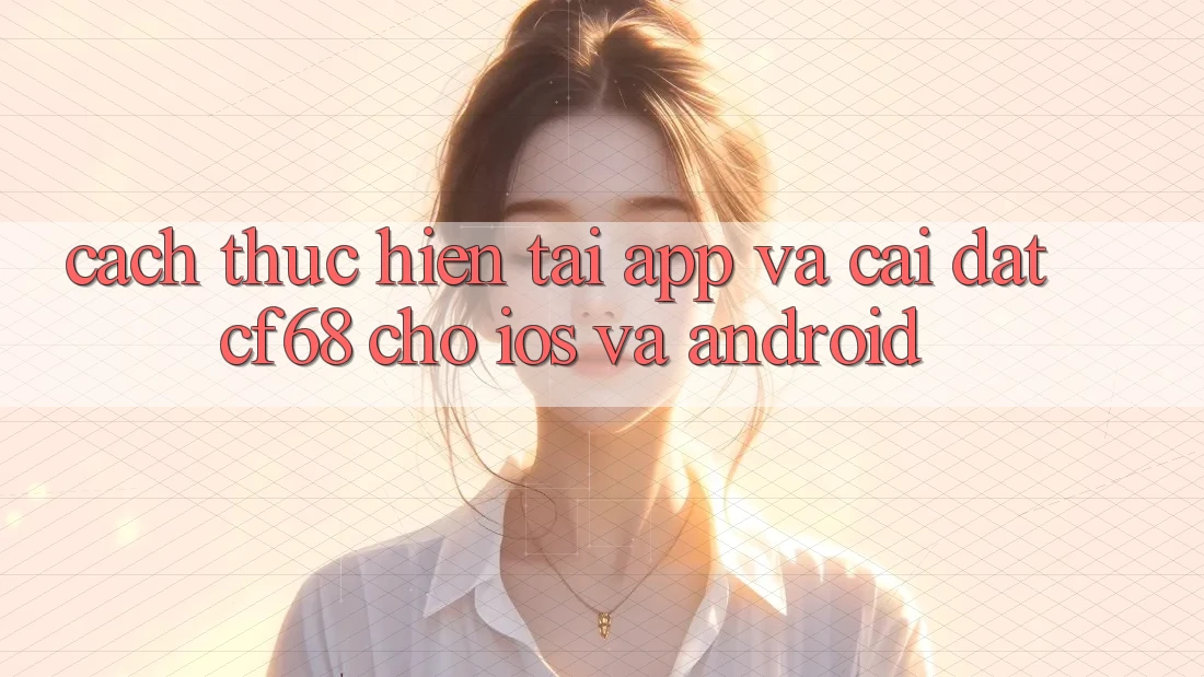Cách thực hiện Tải App Và Cài Đặt cf68 Cho iOS và Android Cách thực hiện Tải App Và Cài Đặt cf68 Cho iOS và Android