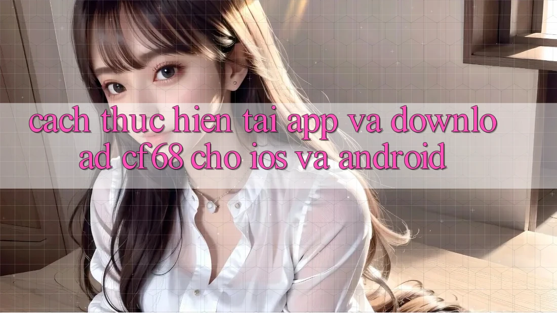 Cách thực hiện Tải App Và Download cf68 Cho iOS và Android Cách thực hiện Tải App Và Download cf68 Cho iOS và Android