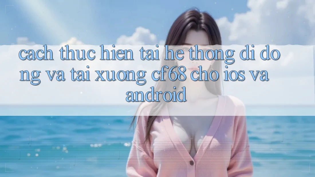 Cách thực hiện Tải Hệ thống di động Và Tải xuống cf68 Cho iOS và Android