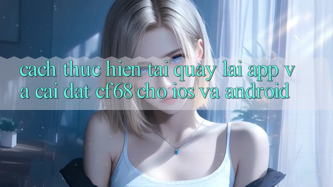 Cách thực hiện Tải quay lại App Và Cài Đặt cf68 Cho iOS và Android