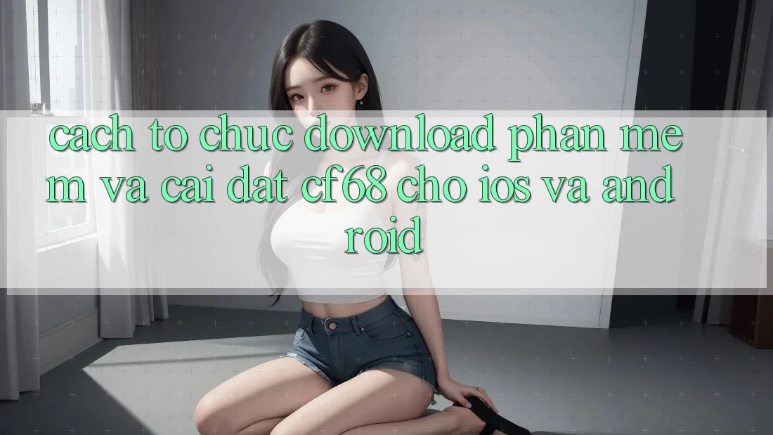 Cách tổ chức Download Phần mềm Và Cài Đặt cf68 Cho iOS và Android