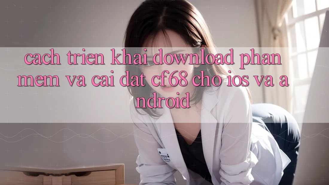 Cách triển khai Download Phần mềm Và Cài Đặt cf68 Cho iOS và Android Cách triển khai Download Phần mềm Và Cài Đặt cf68 Cho iOS và Android