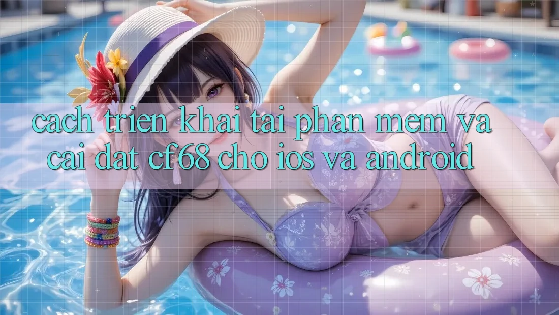 Cách triển khai Tải Phần mềm Và Cài Đặt cf68 Cho iOS và Android