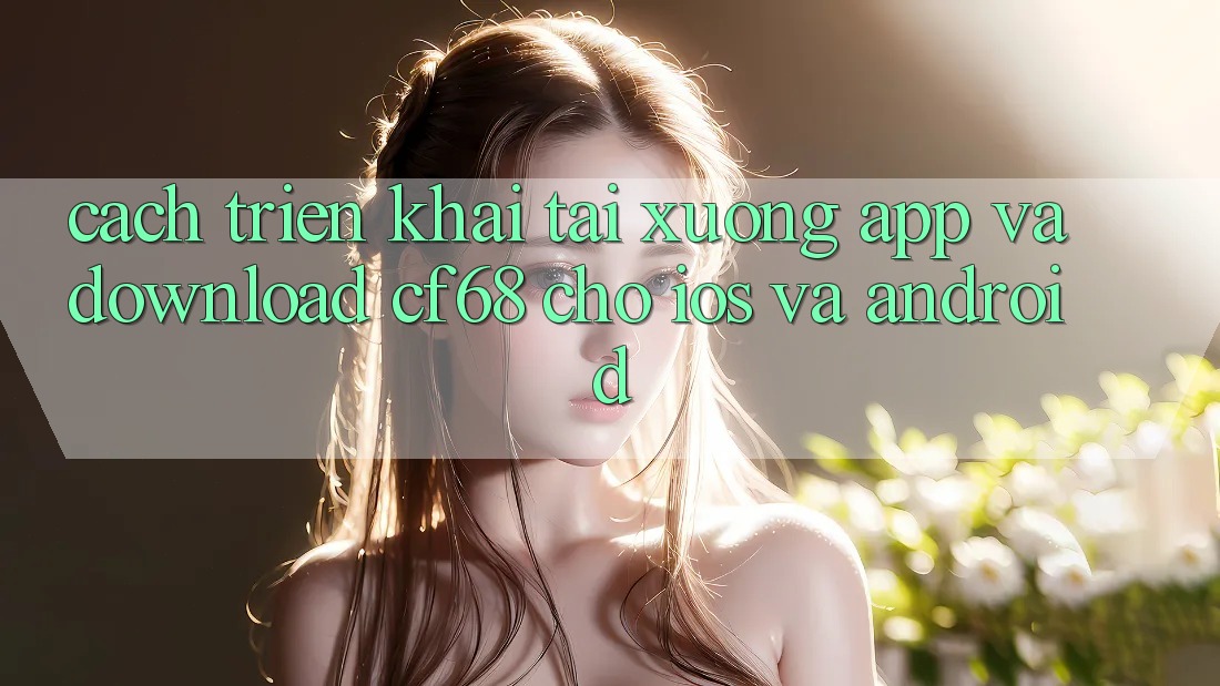 Cách triển khai Tải xuống App Và Download cf68 Cho iOS và Android Cách triển khai Tải xuống App Và Download cf68 Cho iOS và Android