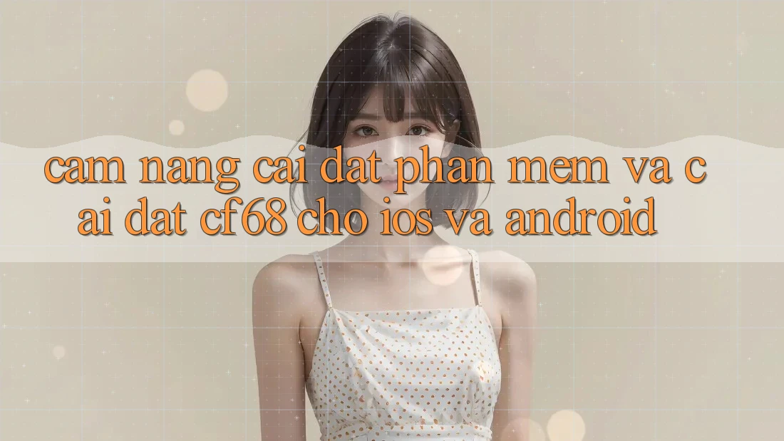 Cẩm nang Cài đặt Phần mềm Và Cài Đặt cf68 Cho iOS và Android Cẩm nang Cài đặt Phần mềm Và Cài Đặt cf68 Cho iOS và Android
