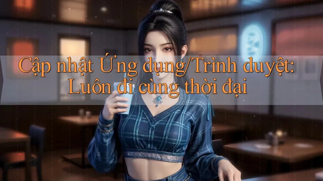 Cập nhật Ứng dụng/Trình duyệt: Luôn đi cùng thời đại Cập nhật Ứng dụng/Trình duyệt: Luôn đi cùng thời đại