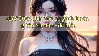 cf68 2026 bài viết so sánh không tốn xu nào   dễ hiểu