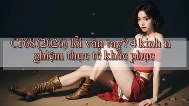 Cf68 (2026) lỗi vân tay 4 kinh nghiệm thực tế khắc phục