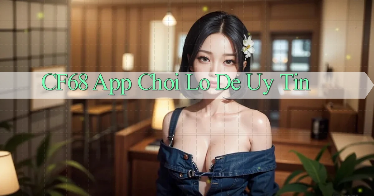 cf68 app chơi lô đề uy tín