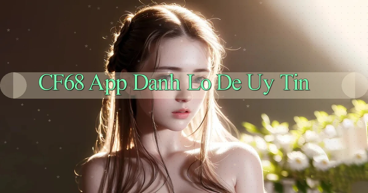 cf68 app đánh lô de uy tín