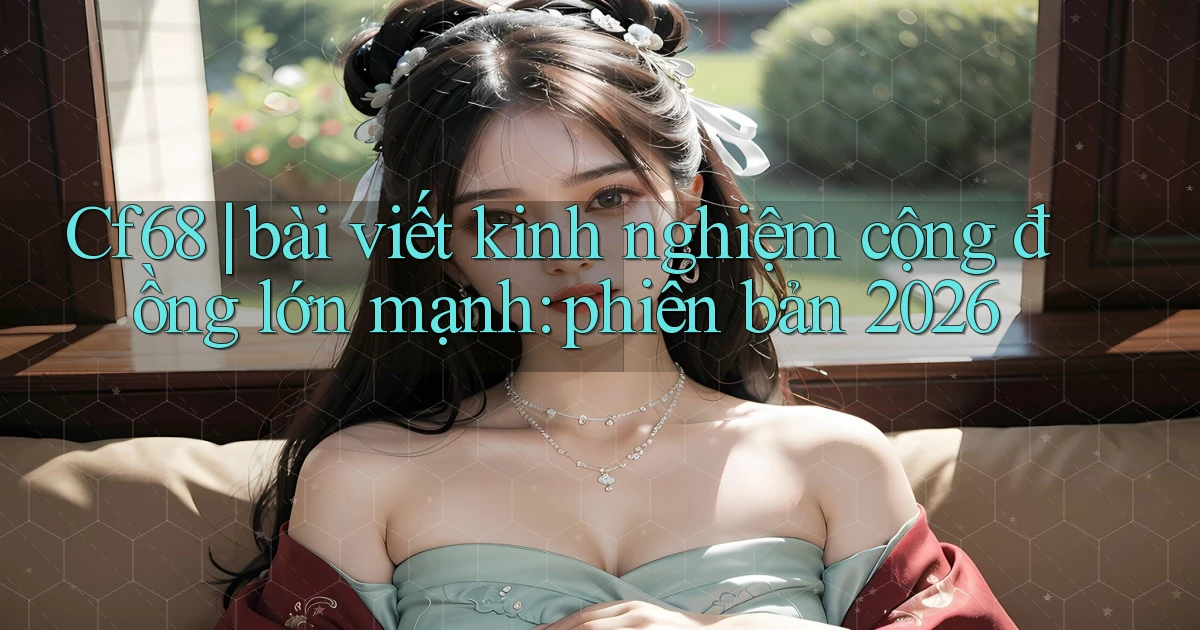 Cf68 bài viết kinh nghiệm cộng đồng lớn mạnh phiên bản 2026