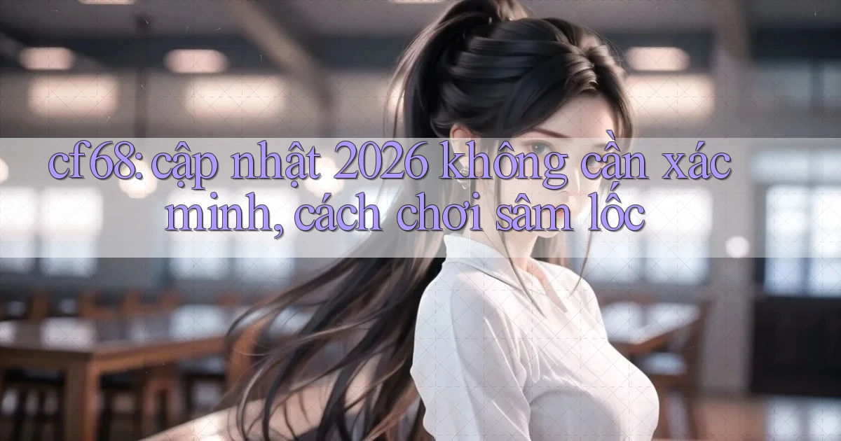 cf68 cập nhật 2026 không cần xác minh, cách chơi sâm lốc