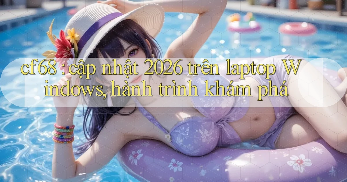 cf68 cập nhật 2026 trên laptop Windows, hành trình khám phá