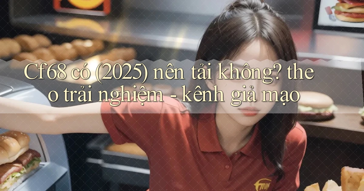 Cf68 có (2025) nên tải không theo trải nghiệm   kênh giả mạo