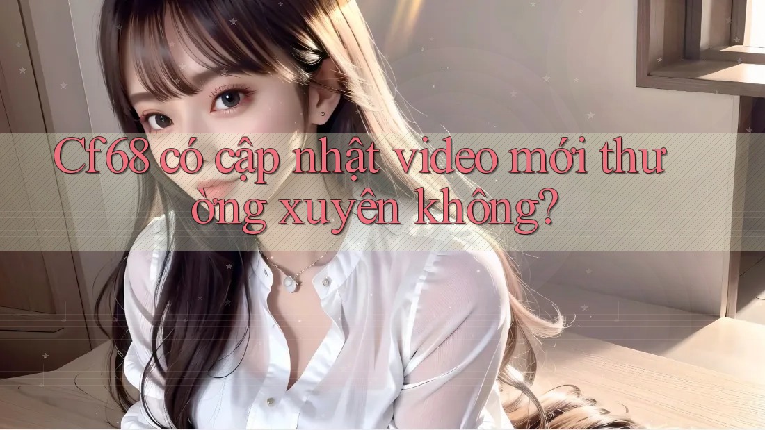 Cf68 có cập nhật video mới thường xuyên không? Cf68 có cập nhật video mới thường xuyên không?