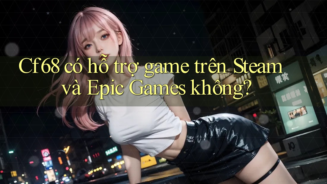 Cf68 có hỗ trợ game trên Steam và Epic Games không?