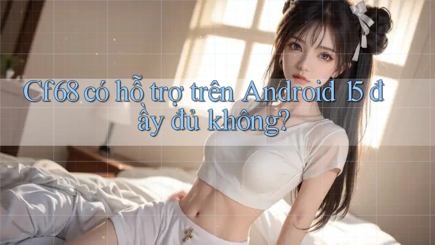 Cf68 có hỗ trợ trên Android 15 đầy đủ không? Cf68 có hỗ trợ trên Android 15 đầy đủ không?