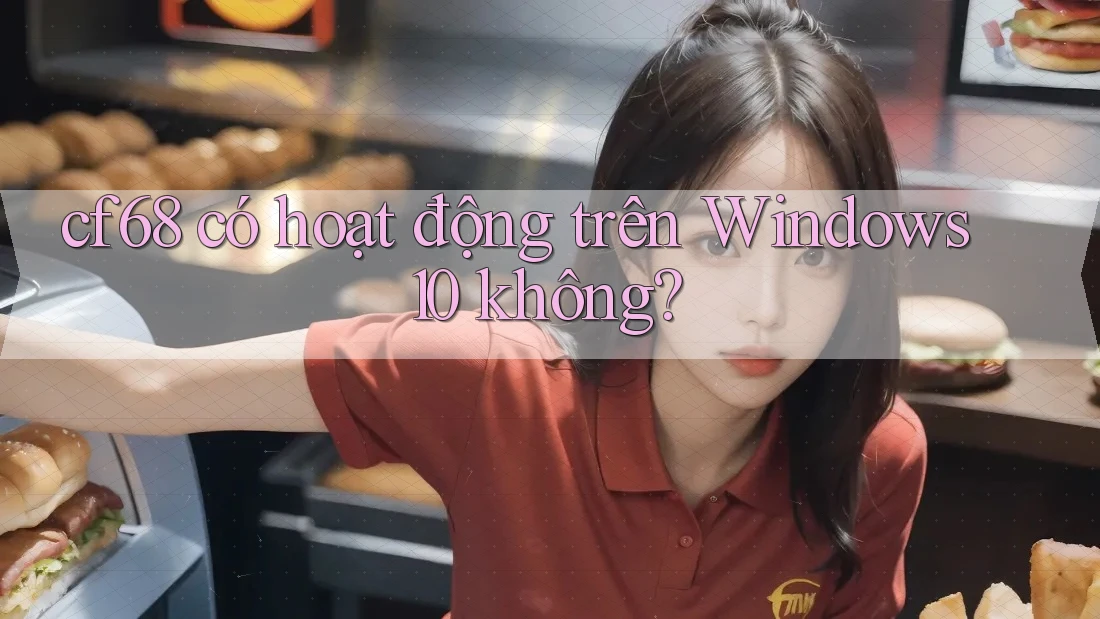 cf68 có hoạt động trên Windows 10 không?