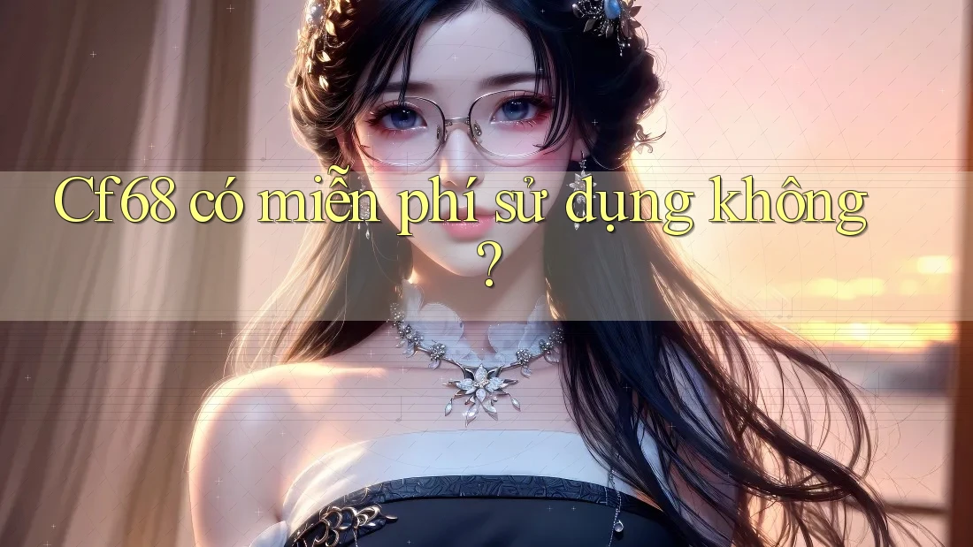 Cf68 có miễn phí sử dụng không?