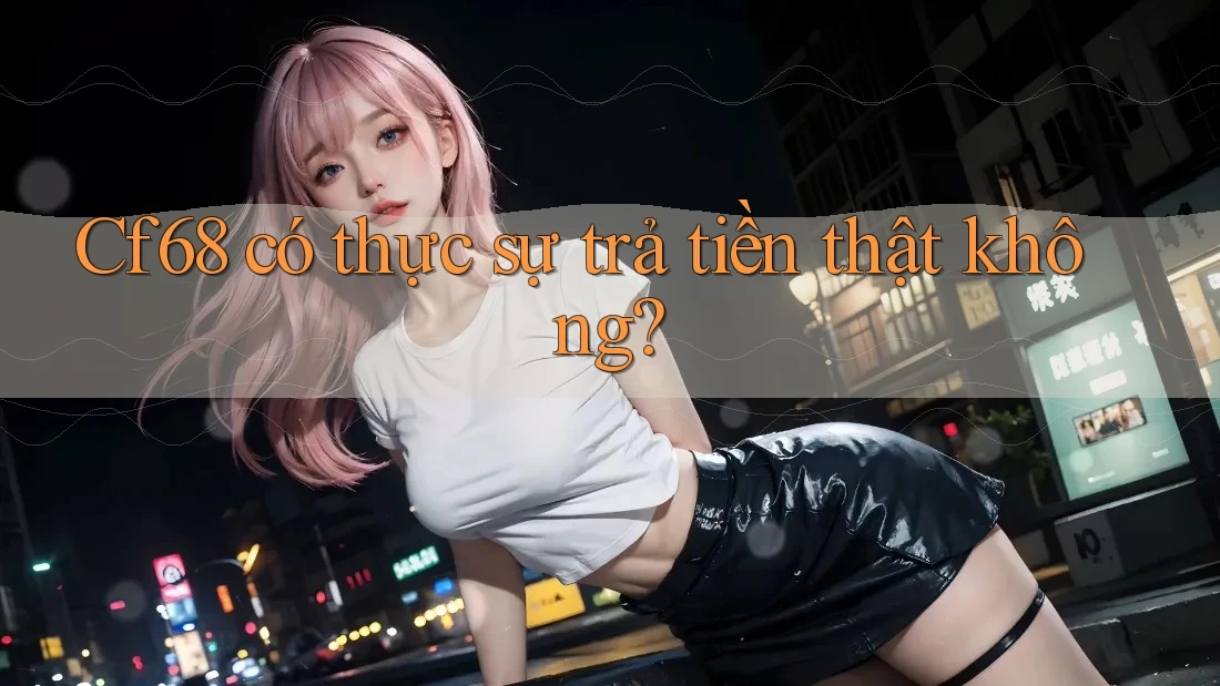 Cf68 có thực sự trả tiền thật không? Cf68 có thực sự trả tiền thật không?