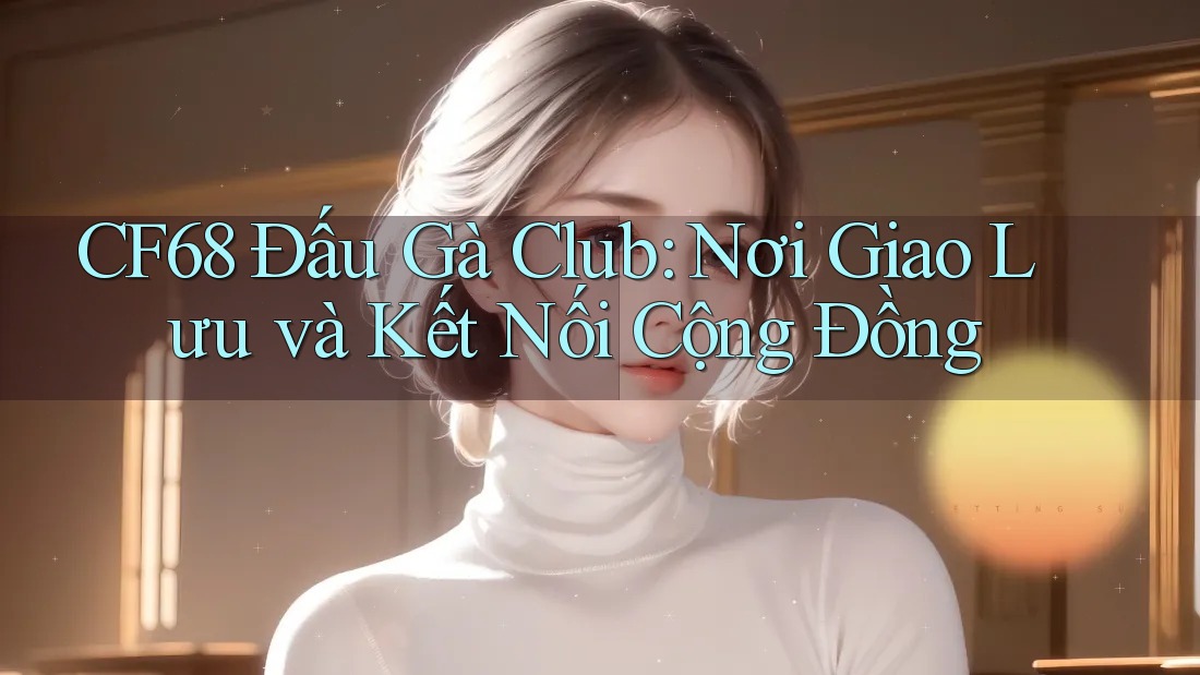 CF68 Đấu Gà Club: Nơi Giao Lưu và Kết Nối Cộng Đồng