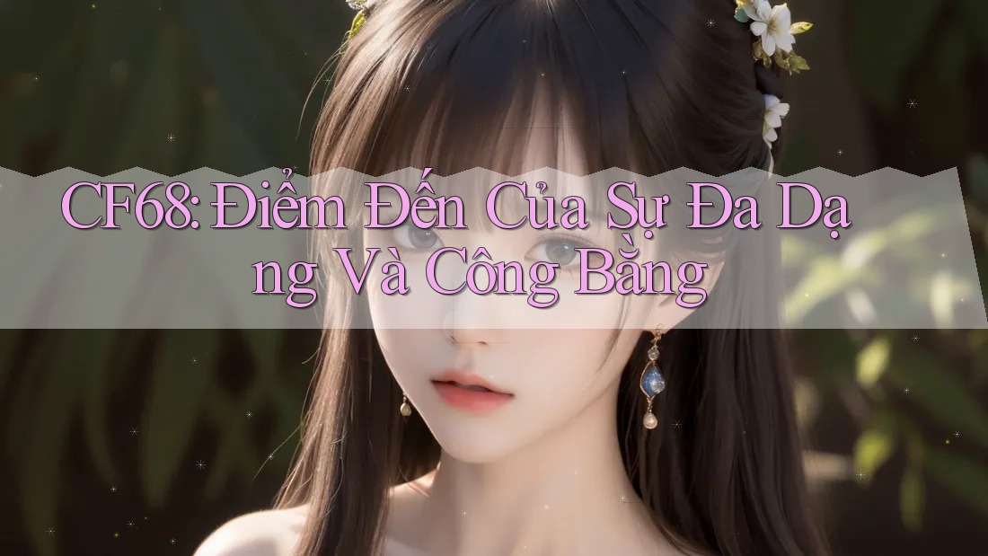 CF68: Điểm Đến Của Sự Đa Dạng Và Công Bằng CF68: Điểm Đến Của Sự Đa Dạng Và Công Bằng