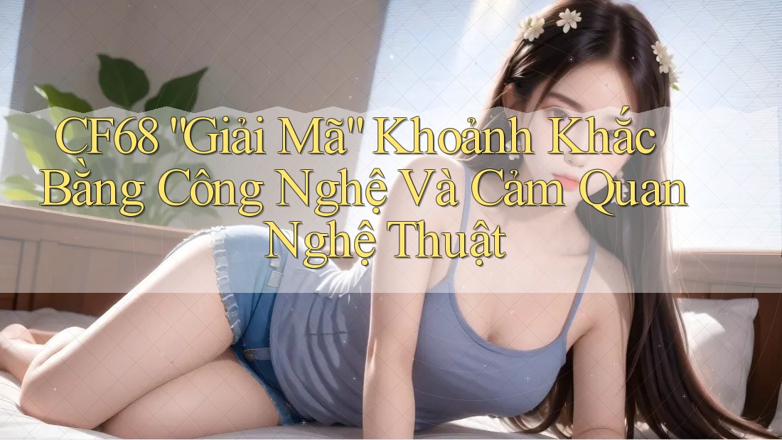 CF68 “Giải Mã” Khoảnh Khắc Bằng Công Nghệ Và Cảm Quan Nghệ Thuật CF68 “Giải Mã” Khoảnh Khắc Bằng Công Nghệ Và Cảm Quan Nghệ Thuật