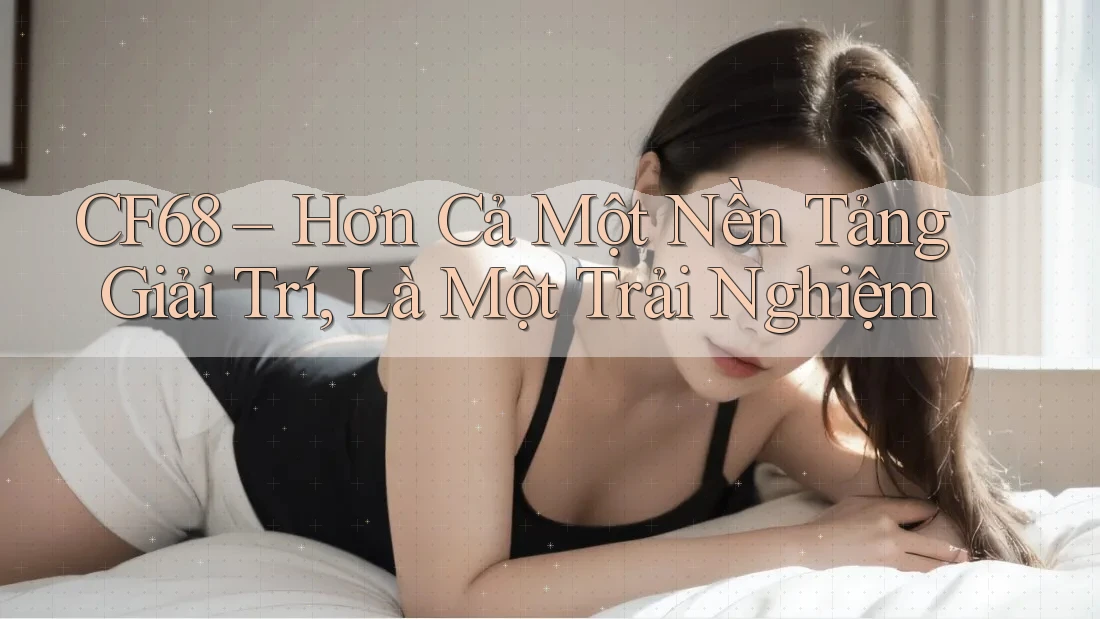 CF68 – Hơn Cả Một Nền Tảng Giải Trí, Là Một Trải Nghiệm CF68 – Hơn Cả Một Nền Tảng Giải Trí, Là Một Trải Nghiệm