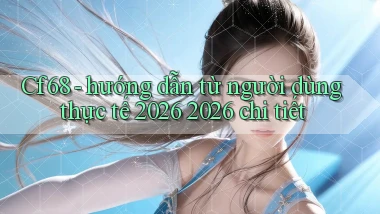 Cf68   hướng dẫn từ người dùng thực tế 2026 2026 chi tiết