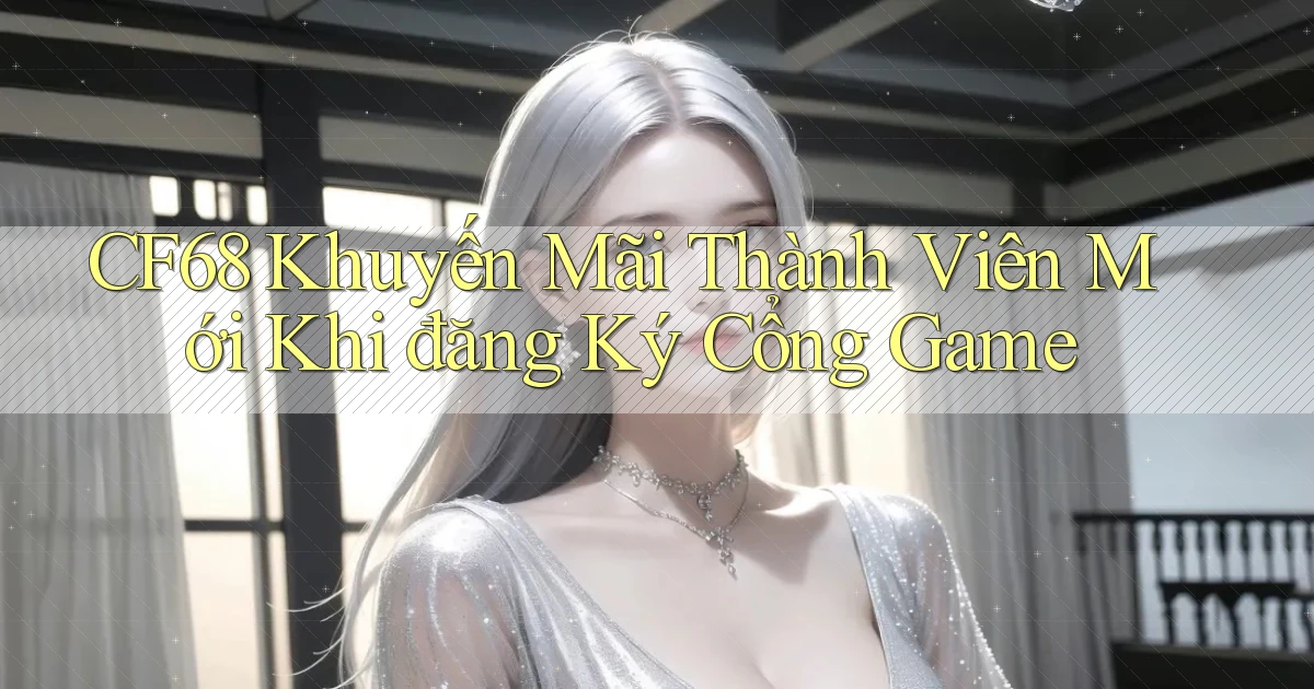 cf68  khuyến mãi thành viên mới khi đăng ký cổng game