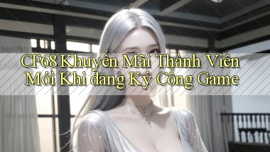cf68  khuyến mãi thành viên mới khi đăng ký cổng game