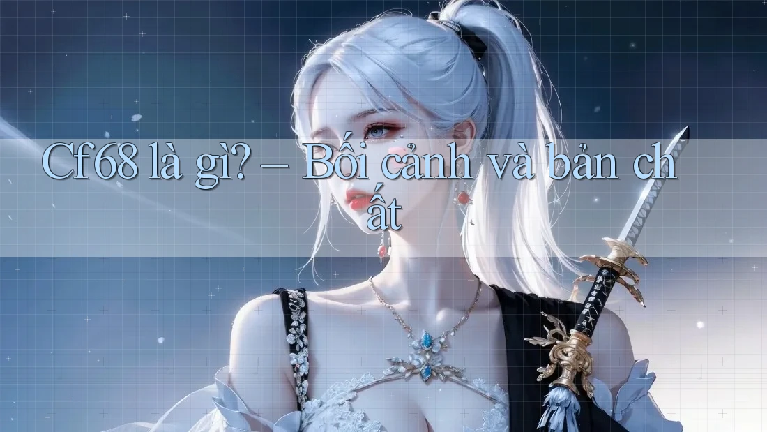 Cf68 là gì? – Bối cảnh và bản chất Cf68 là gì? – Bối cảnh và bản chất