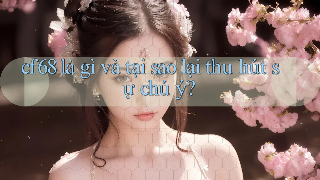 cf68 là gì và tại sao lại thu hút sự chú ý? cf68 là gì và tại sao lại thu hút sự chú ý?
